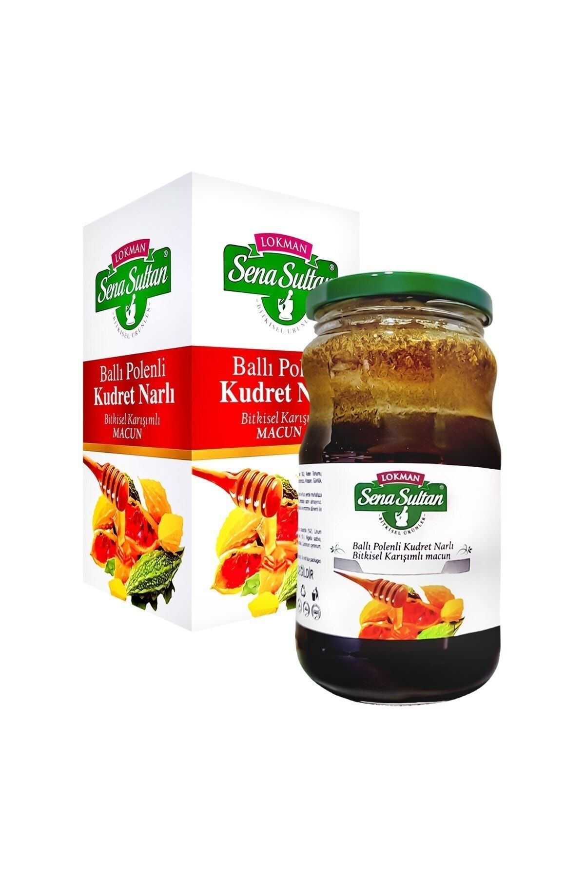 Ballı Polenli Kudret Narlı Bitkisel Karışımlı Macun