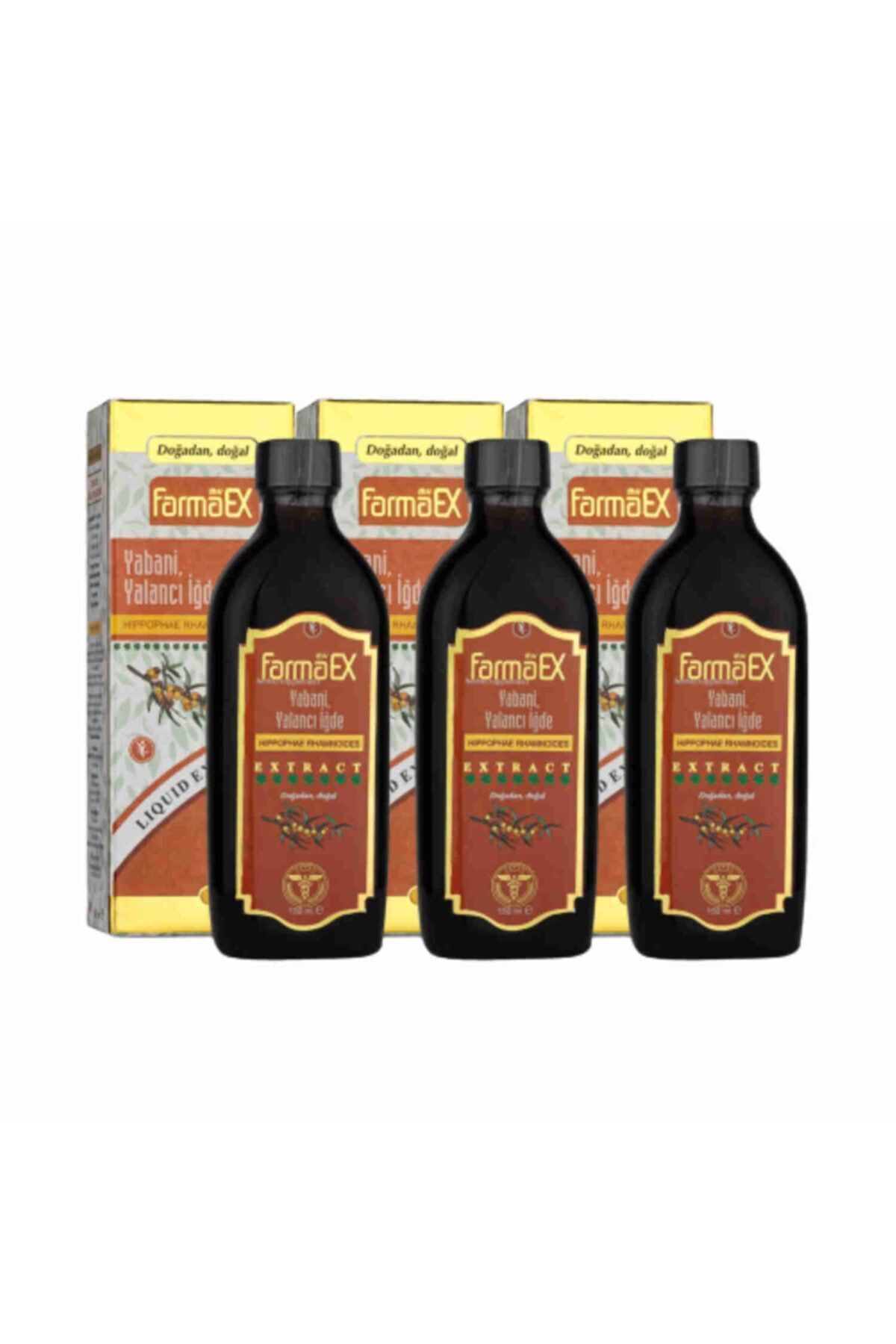 Yabani Iğde, Yalancı Iğde Ekstraktı 150 ml 3 Adet