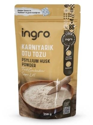 Ingro Karnıyarık Otu Tozu Psyllium Husk Powder 250 G