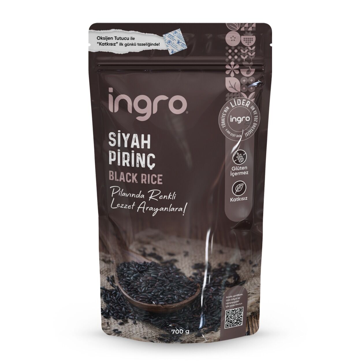 Glutensiz Siyah Pirinç 700 gr
