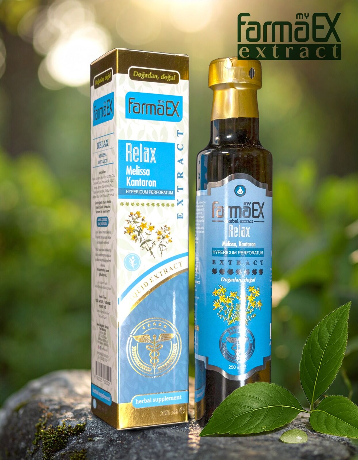 My Relax Melissa Kantaron Sıvı Ekstract Melisa Kantoron 250 ml My