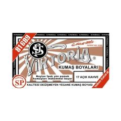 Viktoria Kumaş Boyası Açık Kahve 2Pk+Fiske Sabitleme 1Pk