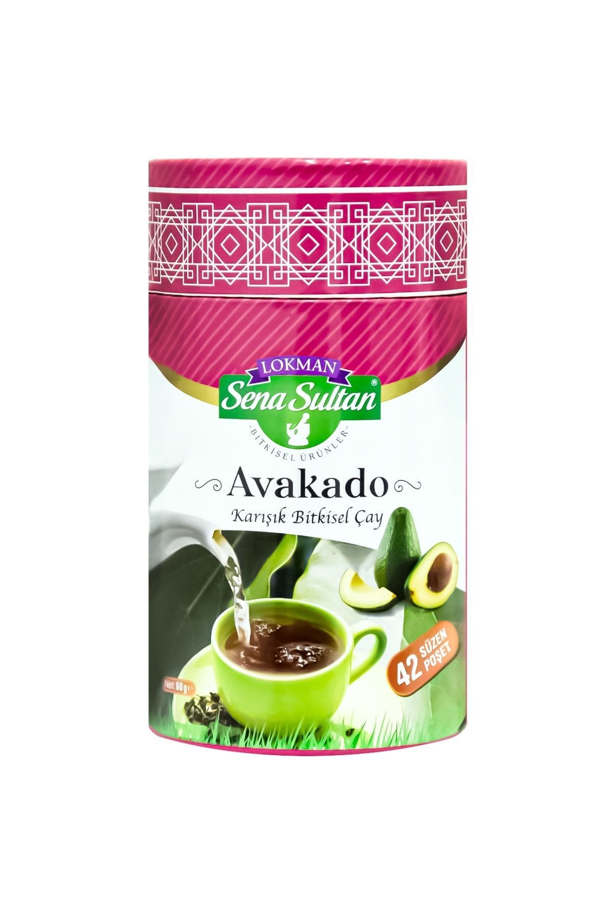 Avokado Karışık Bitki Çayı 42 Süzen Poşet 65 Gr