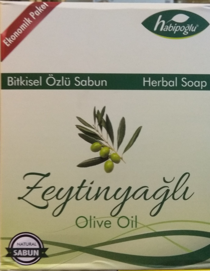 Habipoğlu Bitkisel Zeytinyağlı Sabun 900 G