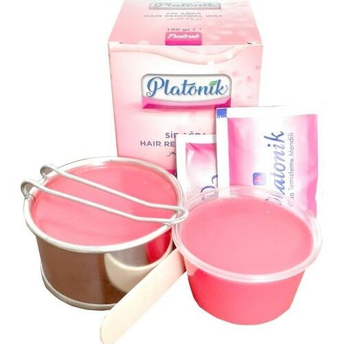 Platonik Pudralı Ilık Sir Ağda Plastik Set 160 Ml.