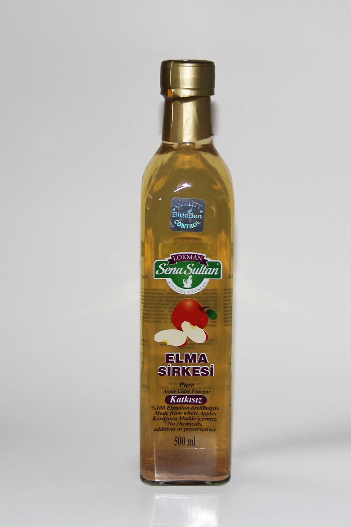 Lokman Sena Sultan Katkısız Elma Sirkesi 500ml