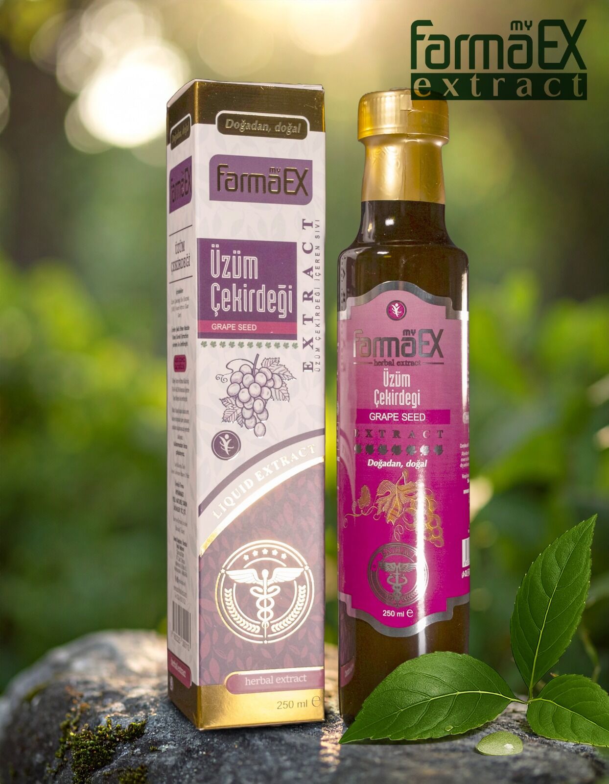 250 ml Üzüm Çekirdeği Sıvı Ekstresi Ekstraktı