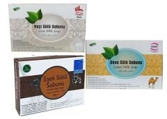 Natur Clay Eşek Sütü Sabunu Kahverengi 100 G x 2+MCG Keçi Sütü Sabunu x 2+Kont Deve Sütü Sabunu x 2