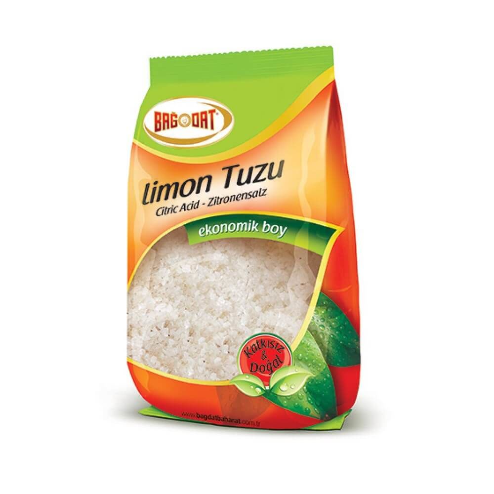Bağdat Endüstriyel Boy Parça Limon Tuzu 2 x 1 KG