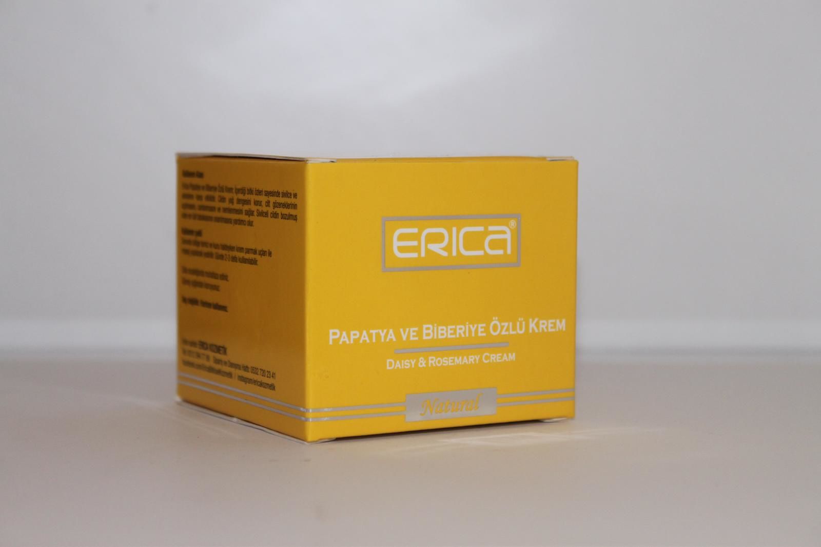 Erica Papatya Biberiye Özlü Sivilce Kremi 50 ML