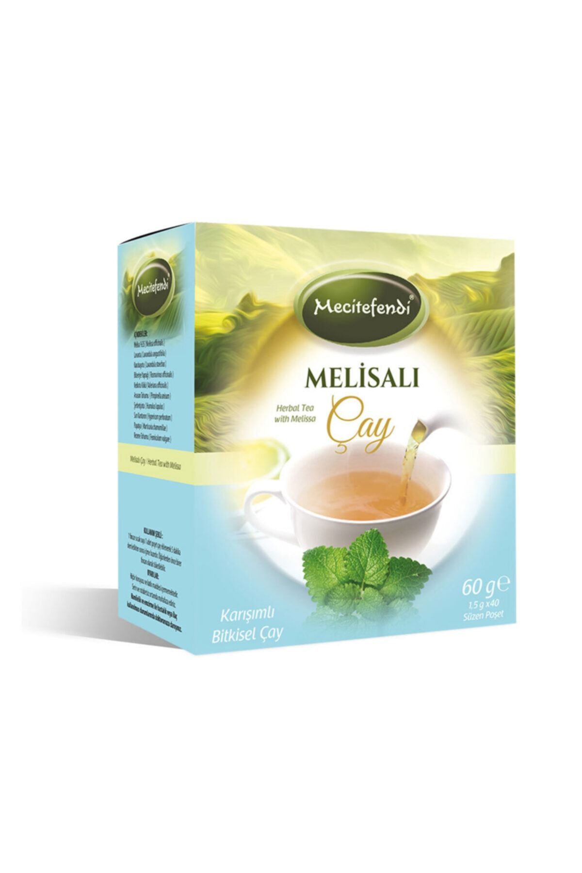 Melissa Çayı Süzen Poşet 40'lı