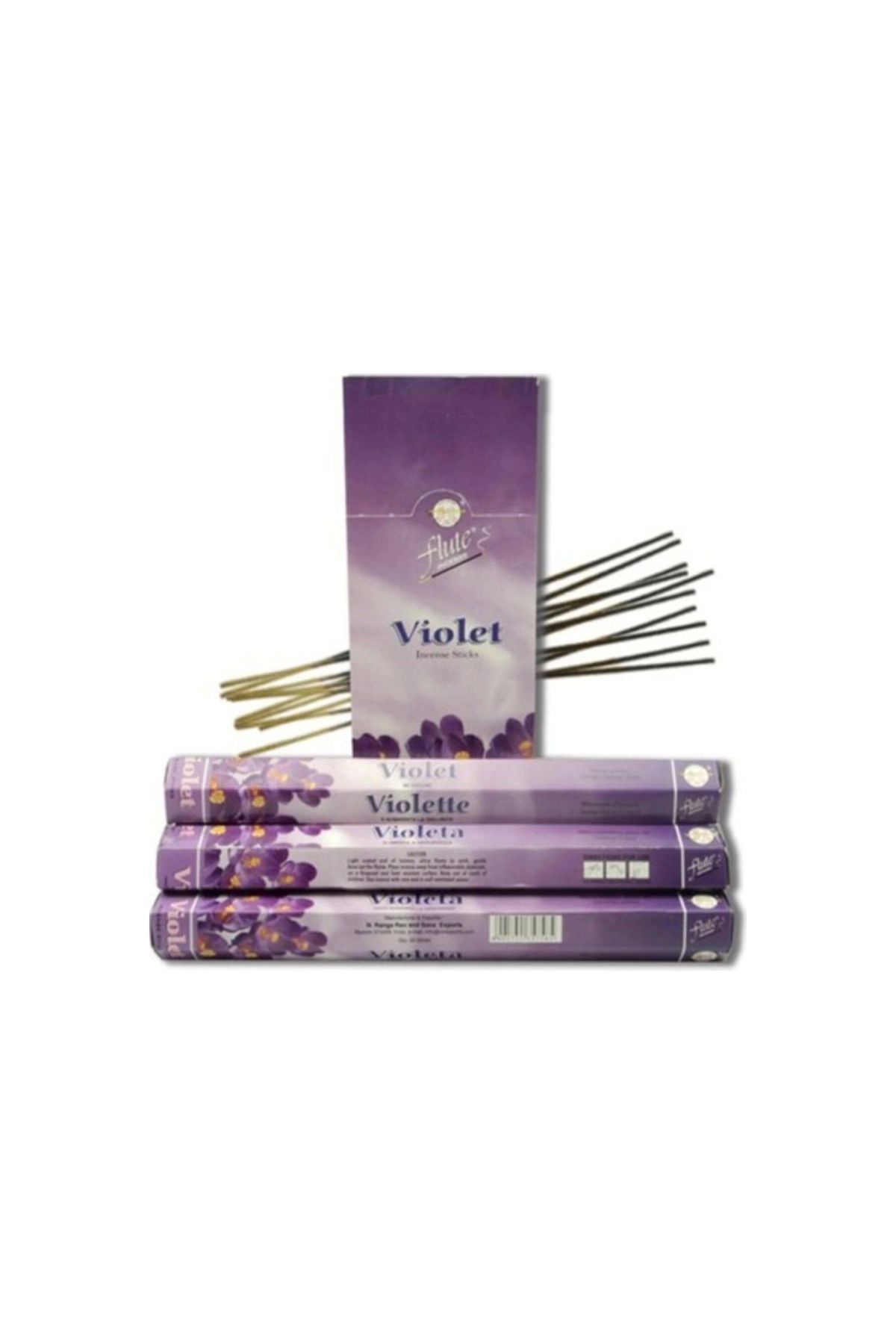 Flute Tütsü Voilet 20 Çubuk