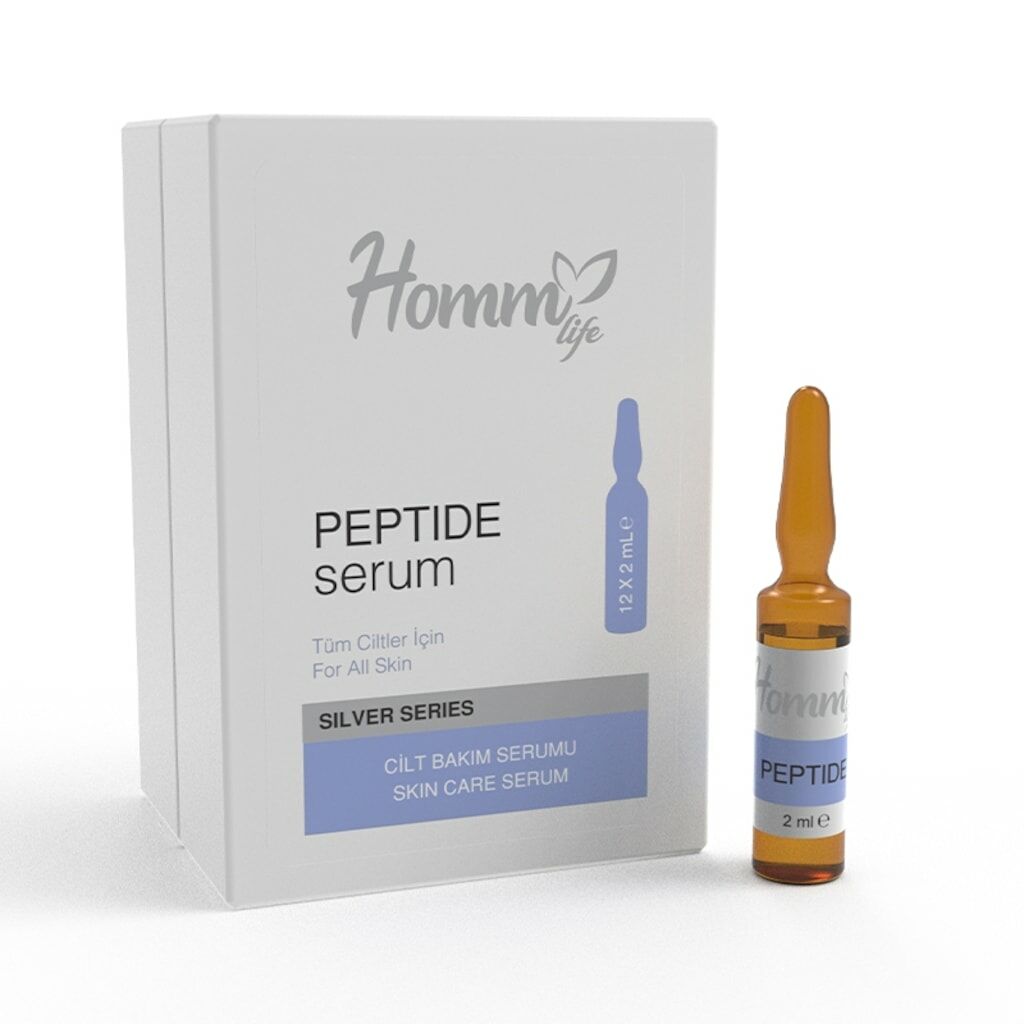 Homm Life Tüm Ciltler için Peptide Serum 12 x 2 ML