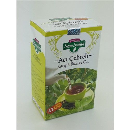 Lokman Sena Sultan Acı Çehre Karışık Bitkisel Çay 42'Li Süzen Poşet (84 Gr.)-Bbrk