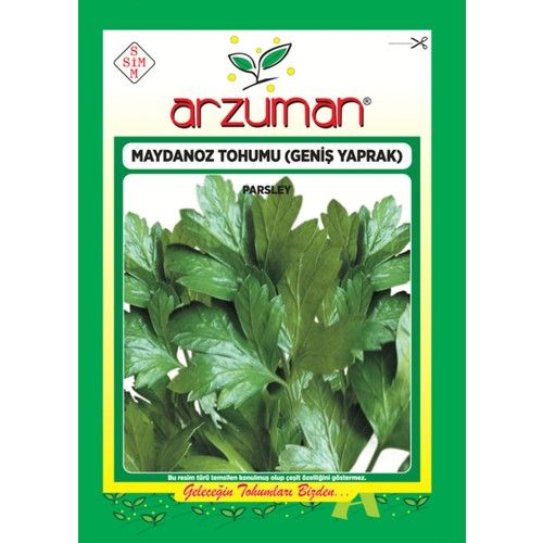Arzuman Sebze Geniş Yaprak Maydonoz Tohum 25 gr