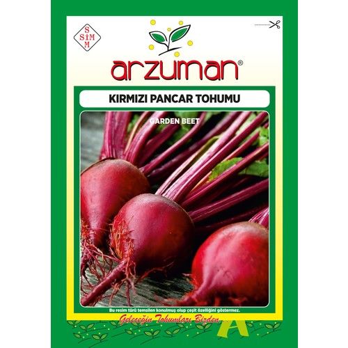 Arzuman Kırmızı Pancar Tohumu 10 Gram