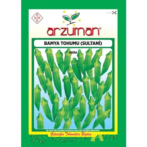 Arzuman Sebze Sultani Bamya Tohum 10 gr