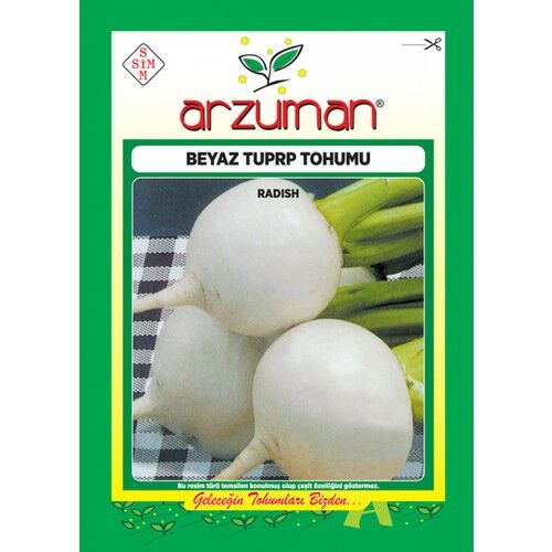 Arzuman Beyaz Turp Tohumu 25 g