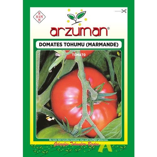 Arzuman Marmande Domates Tohumu 500 Adet