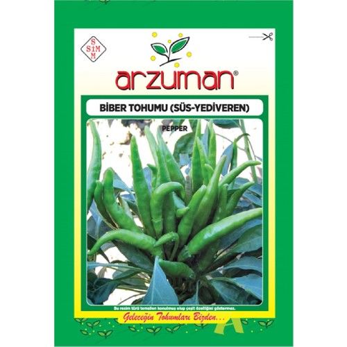 Arzuman Süs-Yediveren Biber Tohumu (5 Gr)