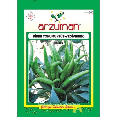 Arzuman Süs Yediveren Biber Tohum