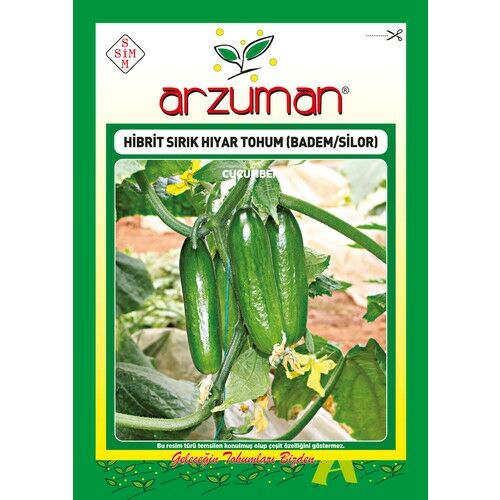 Arzuman Silor Badem F1 Sırık Hıyar Tohumu 10 Adet