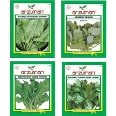 Arzuman Kuzukulağı Ekşiotu Semizotu Geniş Yaprak Tere Geniş Yaprak Maydanoz