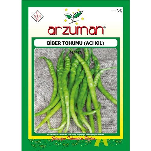 Arzuman Acı Kıl Biber Tohumu 10 Gram