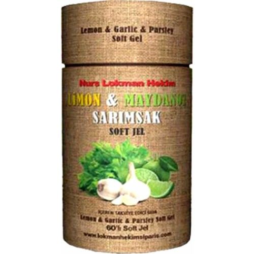 Lokmanhekim Limon Maydanoz Sarımsak Kapsül 60 Softjel