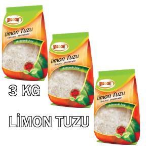 Bağdat Baharat Limon Tuzu Parça 3 Kg Ekonomik Boy (Yeni tarihli)
