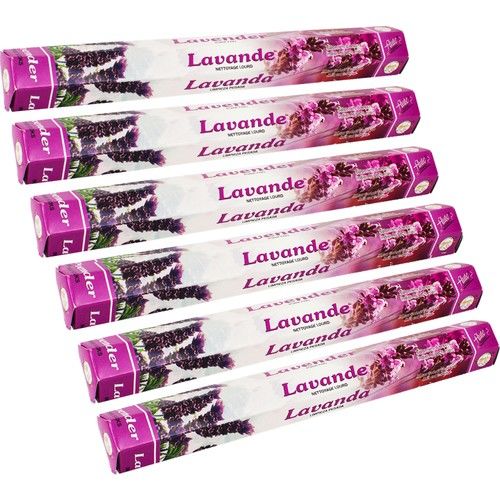 Flute Lavender İncense Sticks Lavantalı Tütsü Çubukları 20'li - 6 Adet