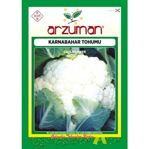 Arzuman Karnabahar Tohumu 500 Adet
