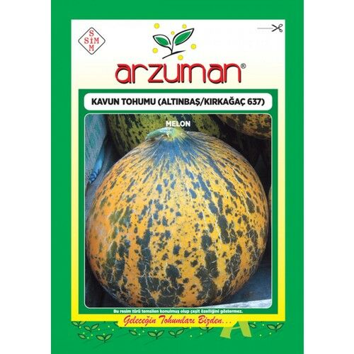 Arzuman Kırkağaç 637/ALTINBAŞ Kavun Tohumu (10 gr )